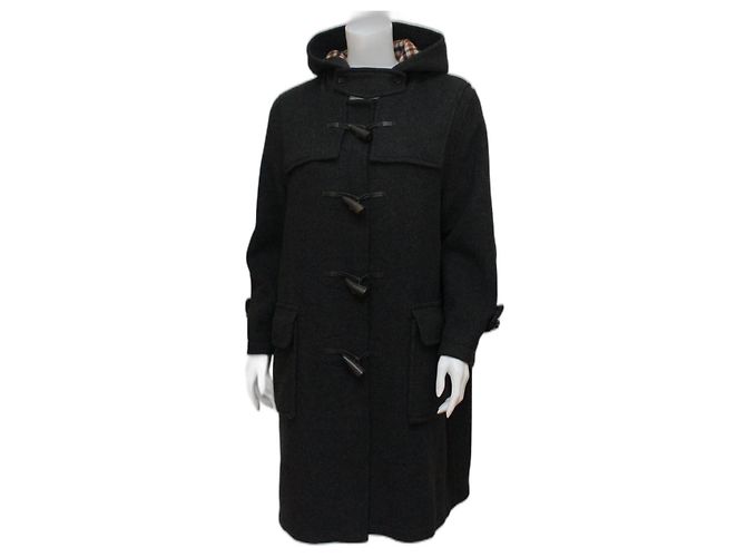 Dufflecoat Anthrazit AQUASCUTUM T.M Anthrazitgrau