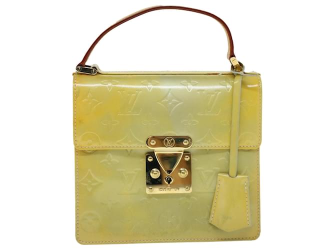 Louis Vuitton Spring Street Yellow Patent leather  ref.1071195