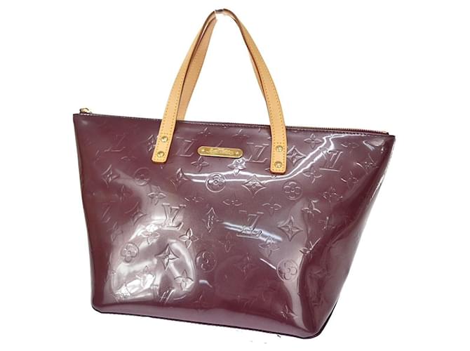 Louis Vuitton Bellevue PM Purple Patent leather  ref.1071222