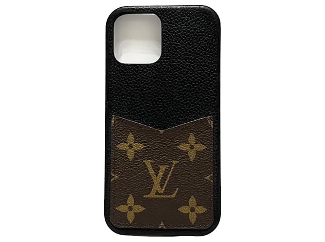 Louis Vuitton Etui Iphone Brown Cloth  ref.1071225