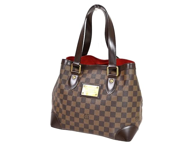 Louis Vuitton Hampstead Brown Cloth  ref.1071240