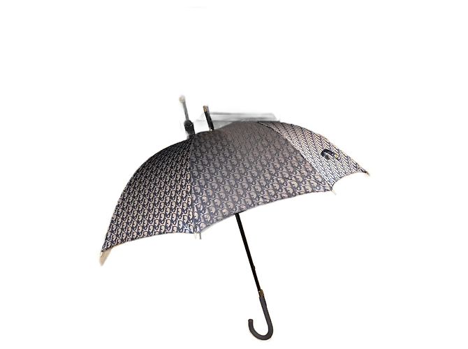 Ombrello Dior Monogramma Blu 