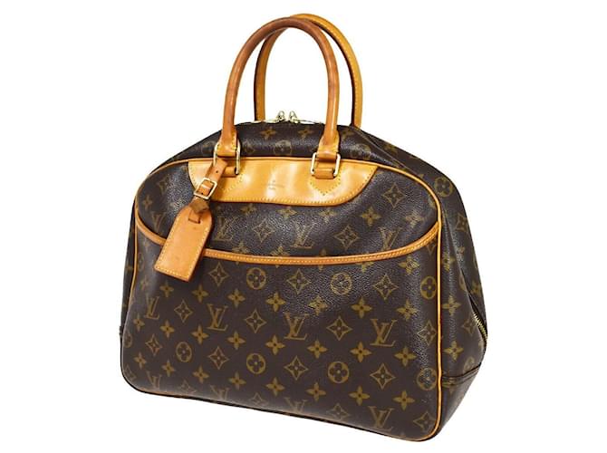 Louis Vuitton Deauville Brown Cloth  ref.1071440