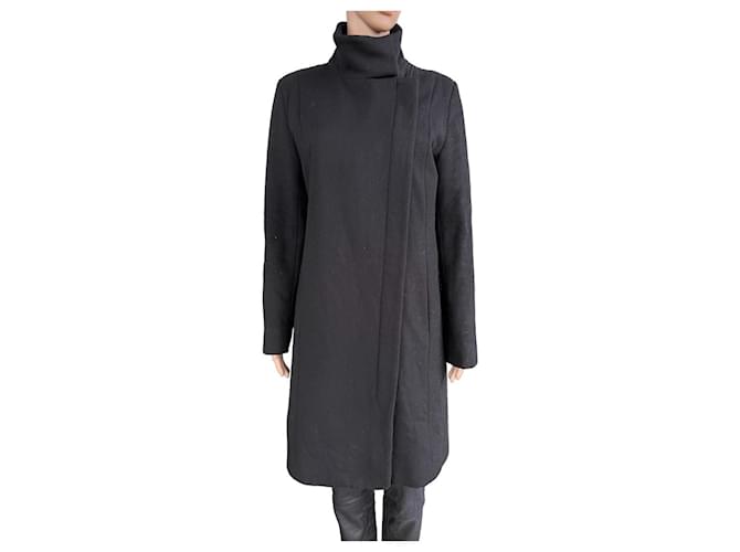 Selected Coats, Outerwear Black Wool  ref.1071588