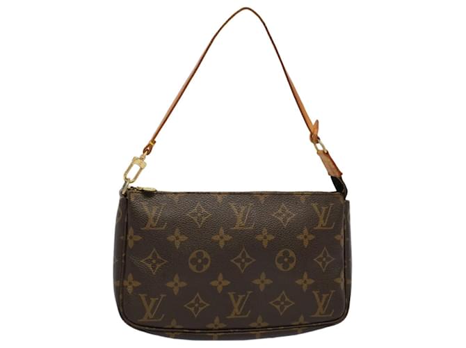 Louis Vuitton Pochette Accessoire Brown Cloth  ref.1071718