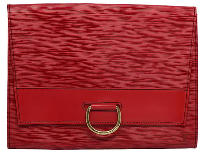 Louis Vuitton Jena Red Leather  ref.1071790