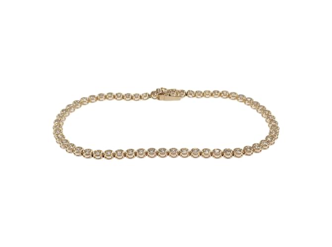 & Other Stories 18k Gold Bracelet tennis diamants Métal Doré  ref.1071828
