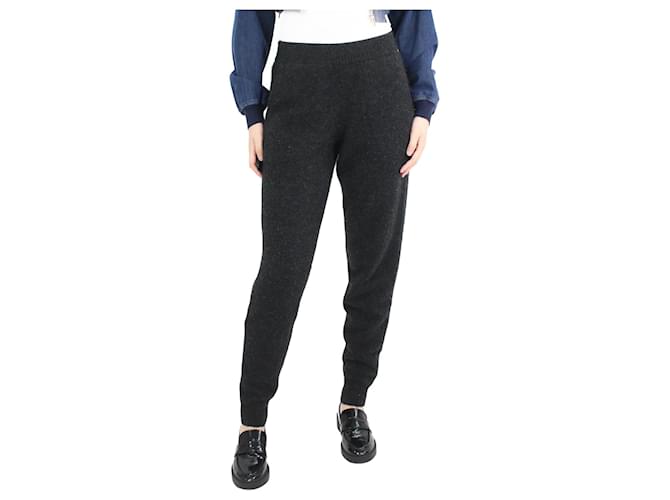 Autre Marque Grey cashmere joggers - size S  ref.1071916