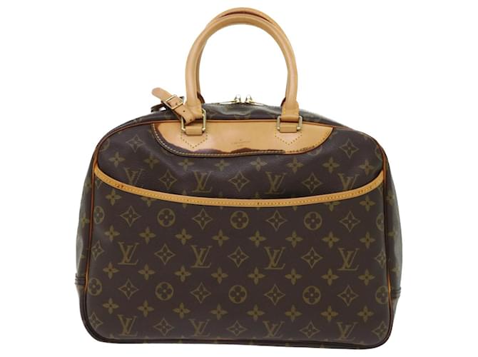 Louis Vuitton Deauville Brown Cloth  ref.1071955