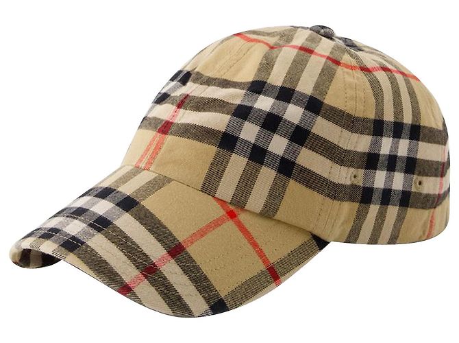 Berretti BURBERRY Beige Cotone