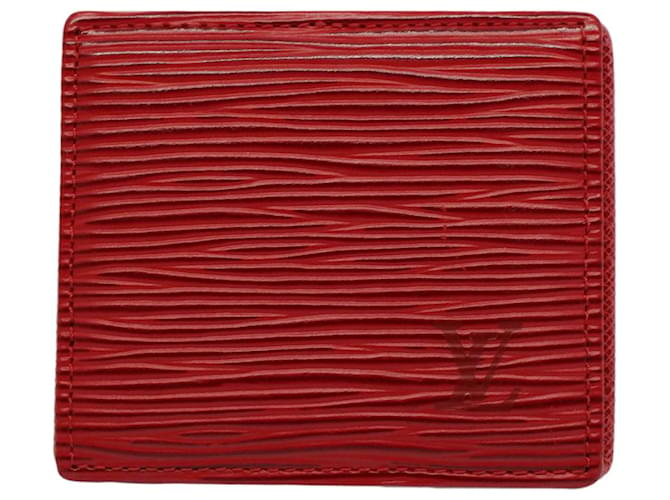 Louis Vuitton Porte-monnaie Roja Cuero  ref.1072186