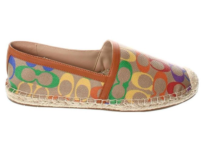 Coach Espadrilles Leather and Vegan Leather Multi Color Multiple colors