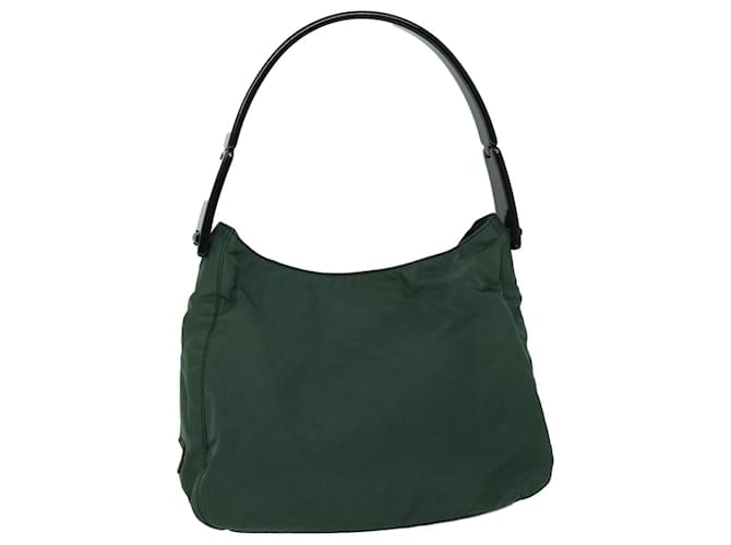 PRADA Shoulder Bag Nylon Green Auth bs8303  ref.1072309
