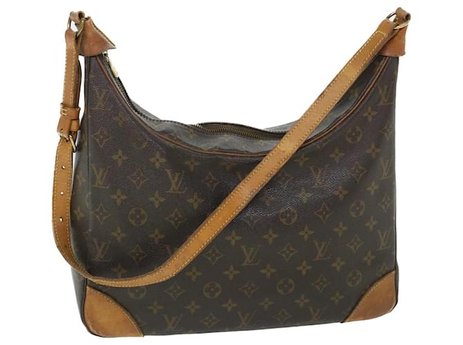 Louis Vuitton Monogram Boulogne 35 Shoulder Bag M51260 LV Auth 54950 Cloth  ref.1072346