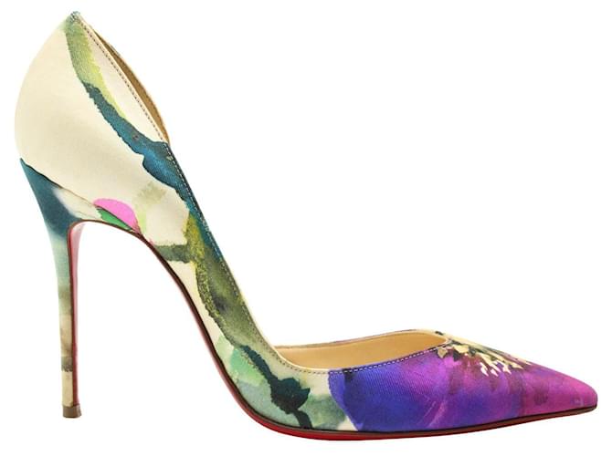 Floral louboutins hotsell