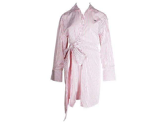 Msgm Miniabito a righe rosse