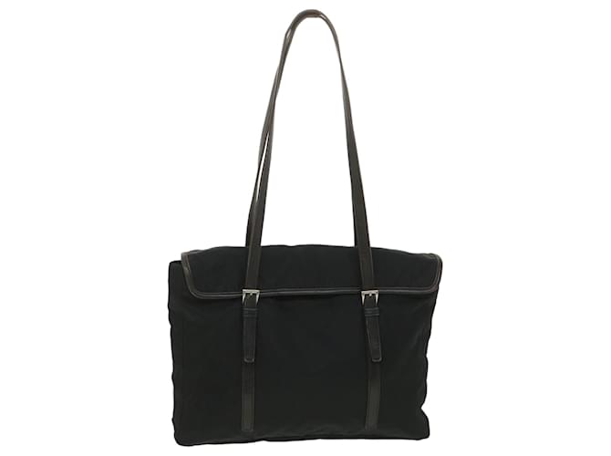 PRADA Shoulder Bag Nylon Black Auth bs4565  ref.1073259