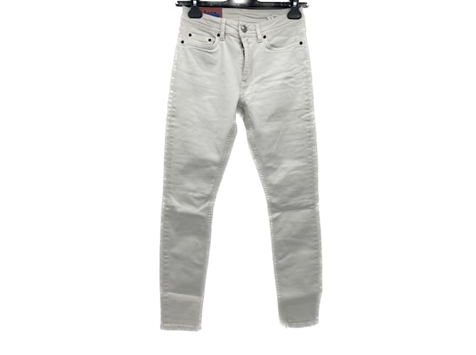 ACNE STUDIOS T-shirt en jean.US 27 Jeans Blanc  ref.1073316