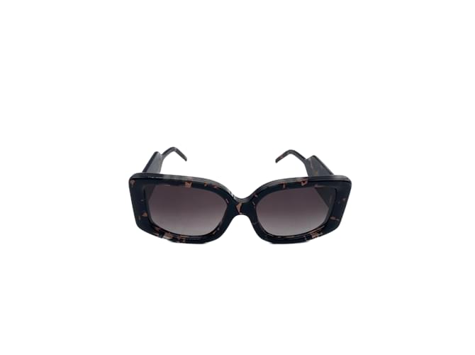 EMMANUELLE KHANH Gafas de sol T.  el plastico Negro Plástico  ref.1073335