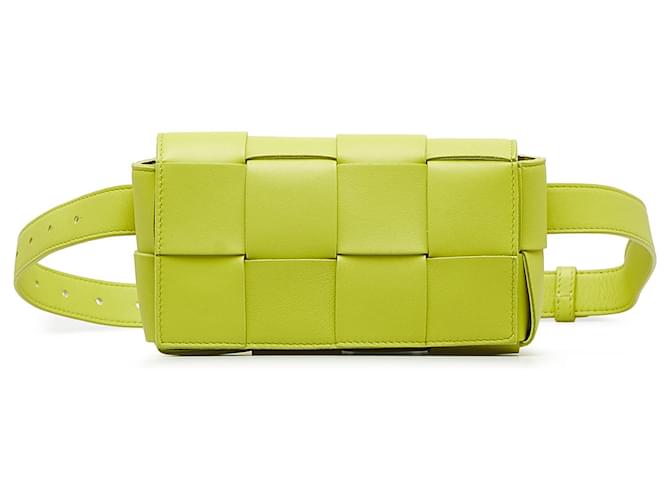 BOTTEGA VENETA グリーン エコバッグ Bottega Veneta Pre-Owned 2020-2025 カセット ショルダーバッグ