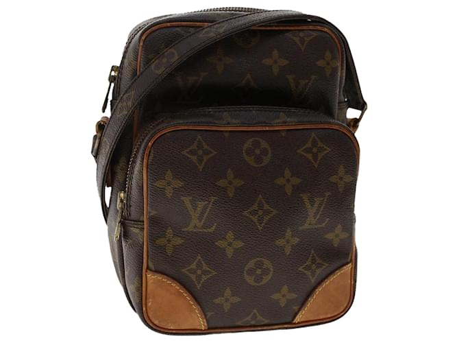 Louis Vuitton Monogram Amazon Shoulder Bag M45236 LV Auth rd5646 Brown Cloth  ref.1073767