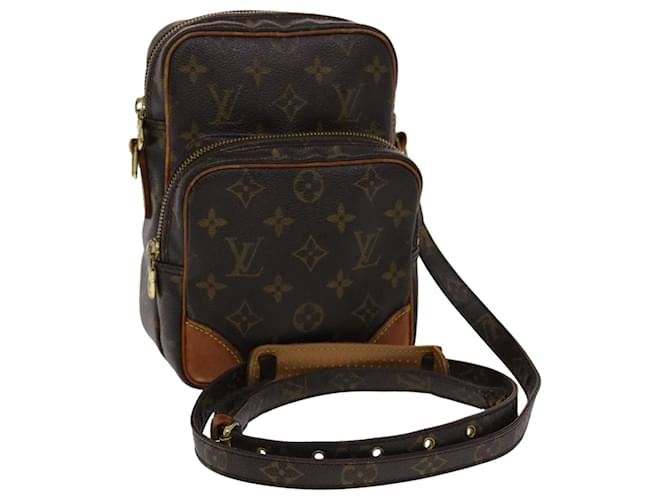 Louis Vuitton Monogram Amazon Shoulder Bag M45236 LV Auth rd5088 Brown Cloth  ref.1073881