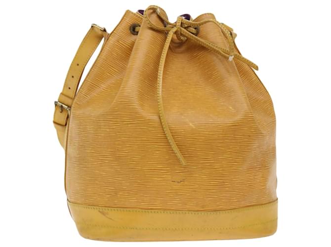 LOUIS VUITTON Epi Noe Shoulder Bag Tassili Yellow M44009 LV Auth 50688 Leather  ref.1074023