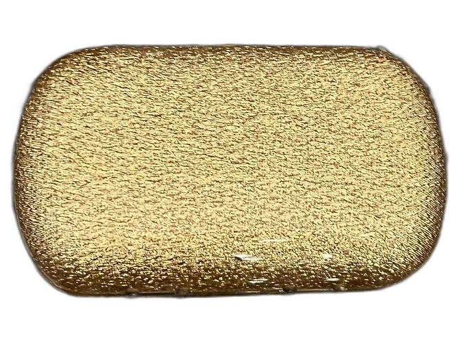 Autre Marque Clutch rígida dorada Dorado