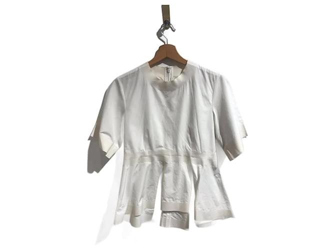 Céline CELINE Top T.Cotone S internazionale Bianco  ref.1074727