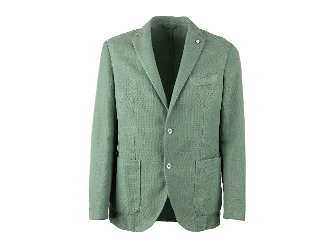 Autre Marque l.B.M. 1911 Giacca in misto cotone Verde