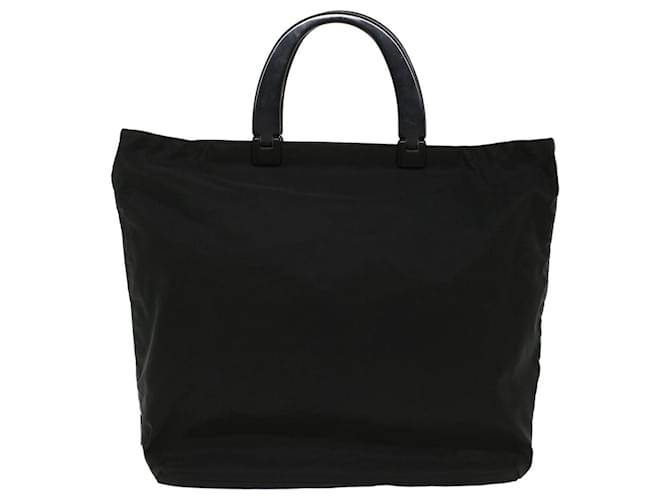 PRADA Hand Bag Nylon Black Auth ep1265  ref.1075056