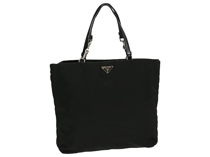 PRADA Hand Bag Nylon Black Auth ar6999  ref.1075062