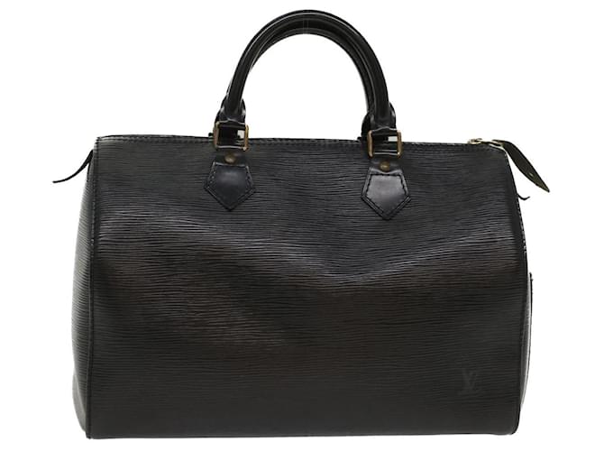 Louis Vuitton Epi Speedy 30 Hand Bag Noir Black M43002 LV Auth 50470 Leather  ref.1075285