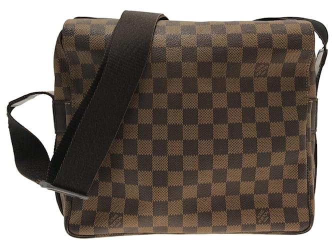 Louis Vuitton Naviglio Brown Cloth  ref.1075535