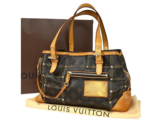 Louis Vuitton Rivet Brown Cloth  ref.1075861