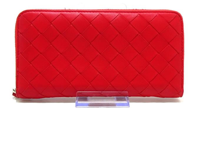 Bottega Veneta Red Leather  ref.1075995