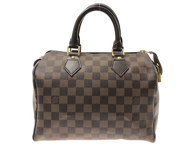 Louis Vuitton Speedy 30 Brown Cloth  ref.1076101