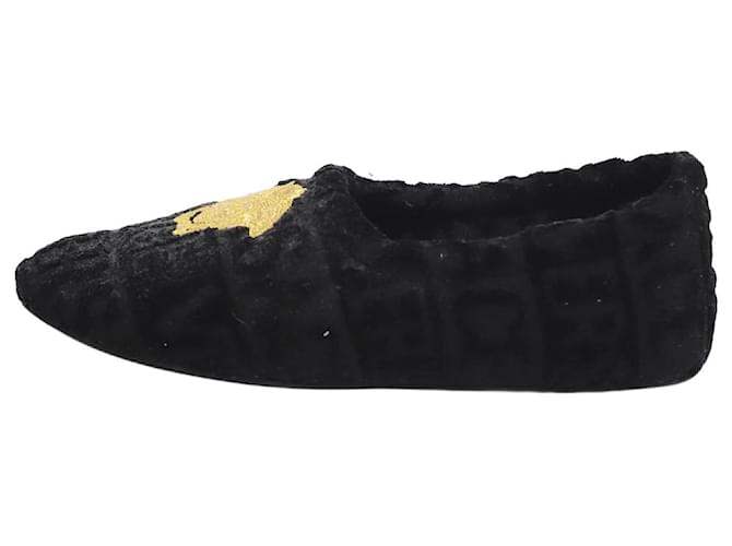 Versace Chaussons noirs - taille EU 37  ref.1076655