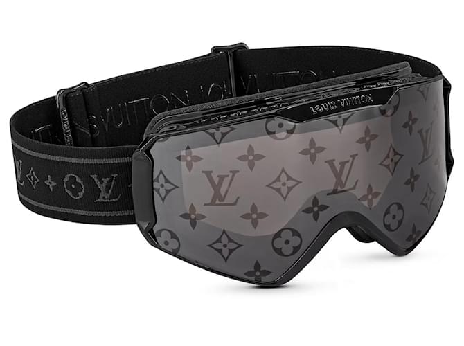 LOUIS VUITTON New snow ski mask Black Plastic ref.1074903 - Joli