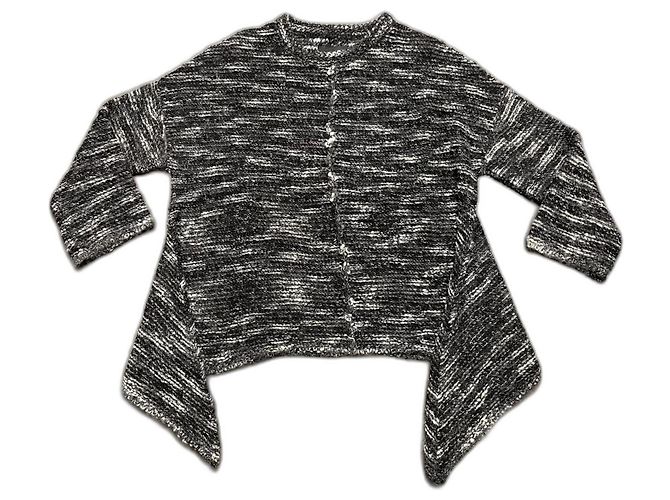 Zadig & Voltaire Alpaka Pullover Schwarz 