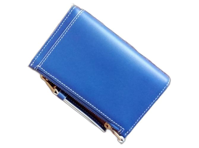 Tod's LOGOTIPO Azul Couro  ref.1075462