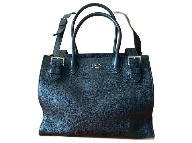 Sac à main Prada Saffiano en cuir noir