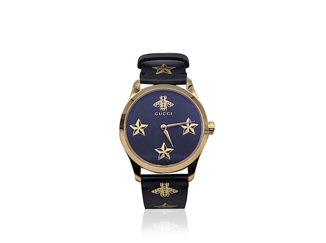 Gucci bee watch online black