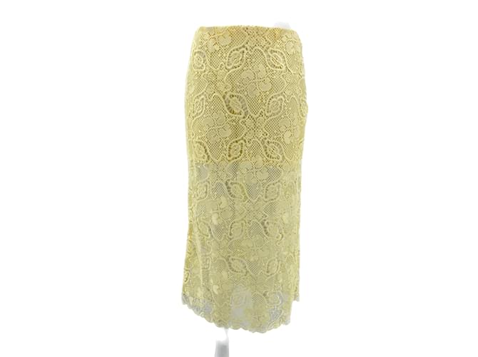 Autre Marque RODEBJER  Skirts T.International M Polyester Yellow  ref.1076588