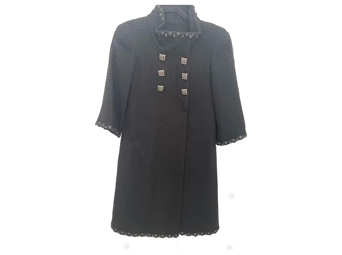 Cambon Chanel 2011Ein Byzance-Mantel Schwarz