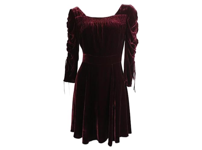 Kooples velvet clearance dress