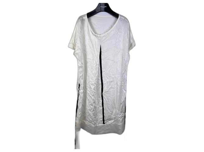 Ann Demeulemeester Dresses White Silk  ref.1077556