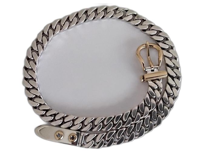 Hermès COLLAR CINTURÓN Plata Plata