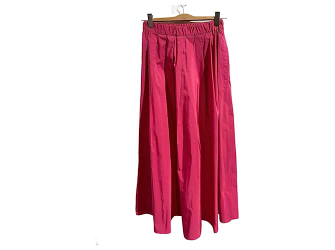 MAX MARA  Skirts T.fr 38 cotton Pink  ref.1077565