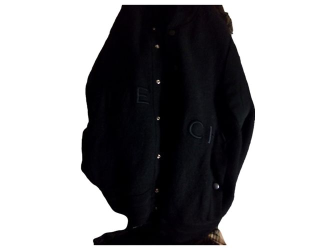 Givenchy Black Wool Coat